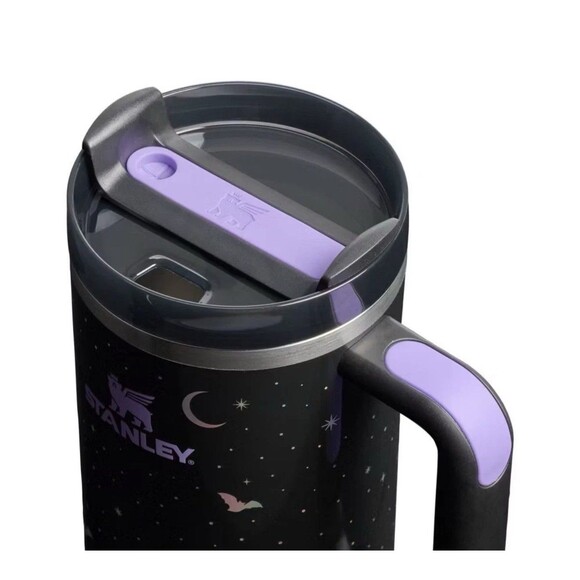 Stanley Quencher H2.0 Flowstate Tumbler 40oz Halloween Spellcast Black NEW - Picture 3 of 3